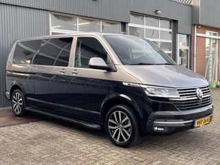 Volkswagen Transporter 2.0 TDI L2H1 DC 4Motion Highline 2x elektrische schuifdeuren en achterklep 4x4 Leder Two-tone kleur Airco Cruise controle Trekhaak 2500kg Dealer onderhouden Vol!!