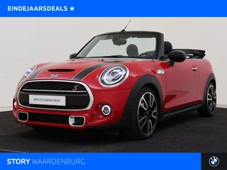 MINI Cooper S Cabrio Chili Automaat / Achteruitrijcamera / Adaptief onderstel / Comfort Access / Adaptieve LED / Head-Up / Harman-Kardon / Stoelverwarming