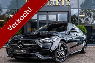 Mercedes C-klasse C300e AMG|PANO|BURMESTER|HEAD-UP|MEMORY