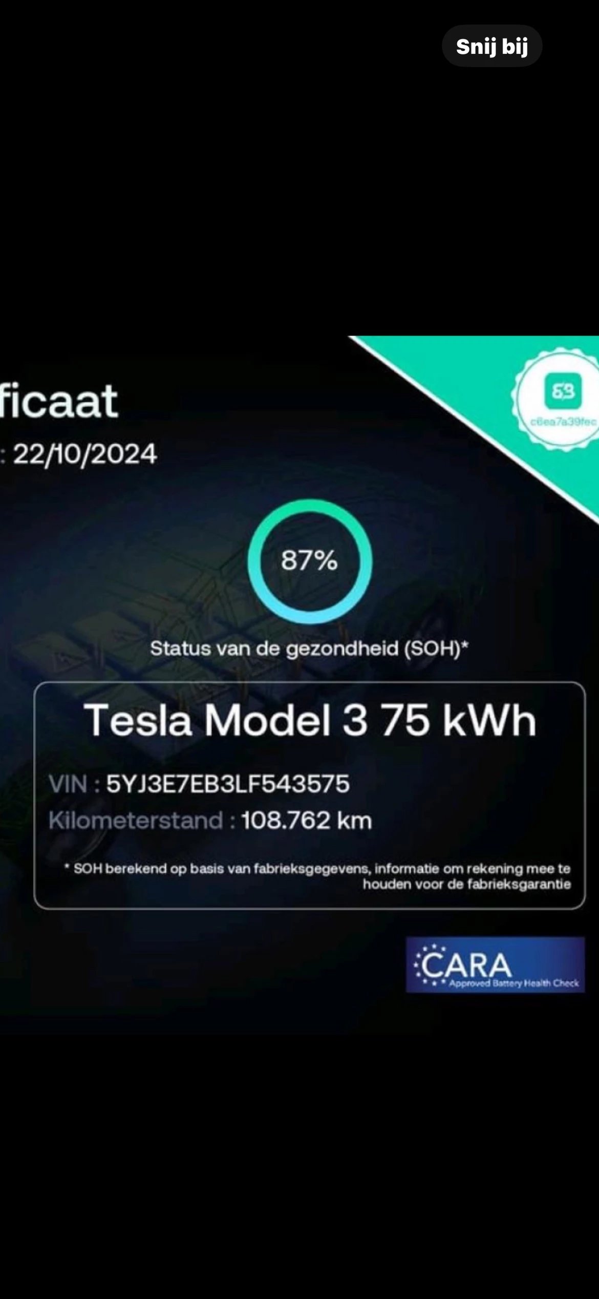 Hoofdafbeelding Tesla Model 3