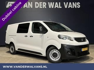 Peugeot Expert 2.0 BlueHDI 123pk L3H1 Dubbele Cabine Euro6 Airco | 6-Zits | Navigatie | Apple Carplay Android Auto, Cruisecontrol, Parkeersensoren, 2500kg Trekhaak