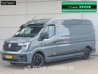 Renault Master 130PK 2025 Model! L3H2 Camera Carplay LED Airco Cruise Parkeersensoren L3 12m3 Airco Cruise control
