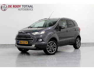 Ford EcoSport 1.0 EcoBoost Titanium 126PK, ZEER NETTE AUTO | DEELS LEER | NAVIGATIE | CRUISE | STOELVERWARMING | RUITVERWARMING
