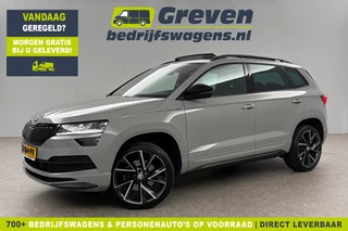 Škoda Karoq 1.5 TSI 150PK DSG Pano LED Sfeer Trekhaak Virtual Canton-Audio Camera Carplay Cruise Clima Navi 19"LMV