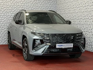 Hyundai Tucson NIEUWE AUTO 1.6 T-GDI PHEV N-LINE 360.CAMERA ELEK.KLEP ELEK.STOEL/GEHEUG.VERWARMD/GEKOELD SUBWFR 19''LMV ZWARTE HEMEL STUURVERW. PLUG IN HYBRIDE