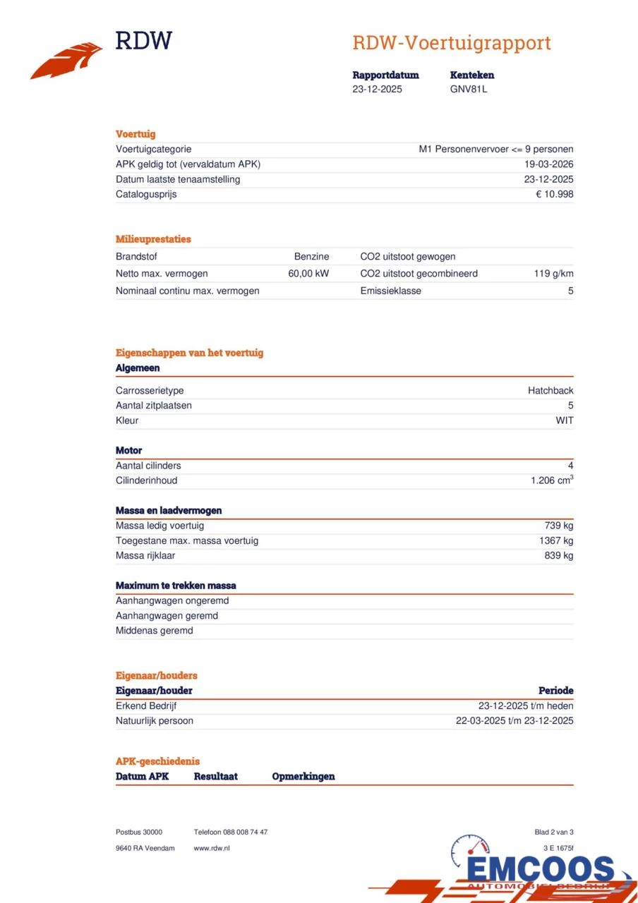 Hoofdafbeelding Chevrolet Spark