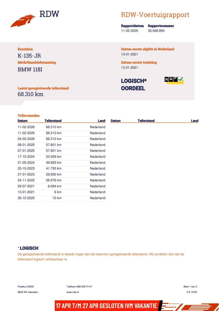 Hoofdafbeelding BMW 1 Serie