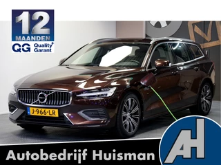 Volvo V60 2.0 T6 AWD 250kW/340pk Aut8 Recharge Inscription PILOT ASSIST + ADAPT.CRUISE + STOELMASSAGE + CAMERA + KEYLESS ENTRY&GO + STOELVERWARMING&-VENTILATIE + BLIS + LANE ASSIST + FULL LED + STUURVERWARMING + PARKSENSOREN + 18" LM-VELGEN!!