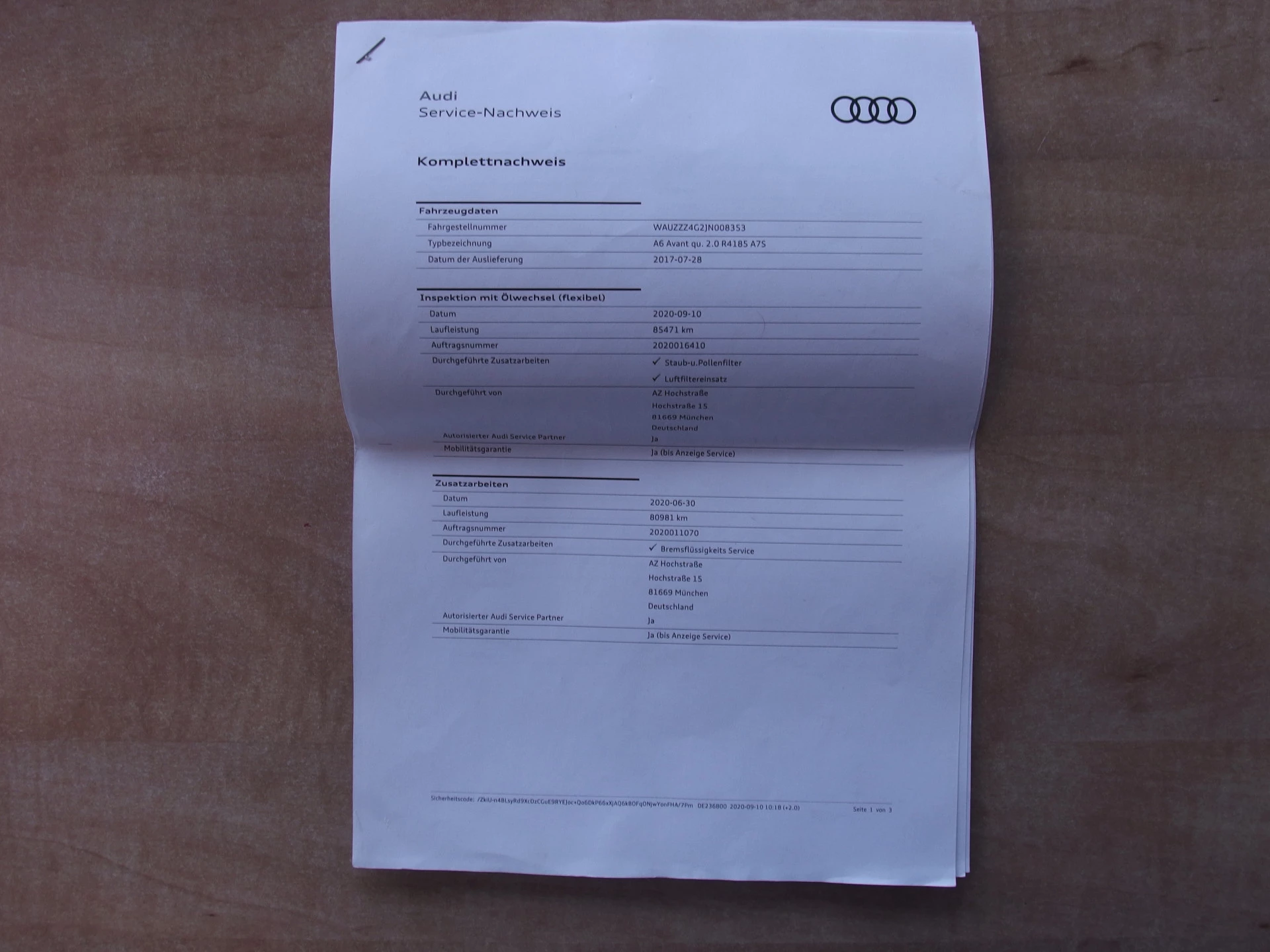 Hoofdafbeelding Audi A6