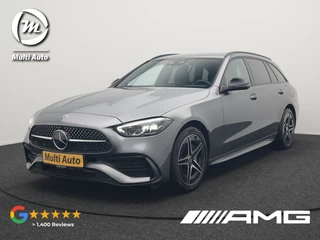 Mercedes-Benz C-Klasse Estate 300 e AMG Line NIEUW MODEL Plug In Hybrid 313pk Dealer O.H PHEV | Adaptive Cruise | Camera | Alcantara Sportstoelen Verwarmd | Sfeerverlichting | Virtual | Blis | Navigatie | DAB |