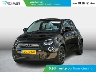 Fiat 500e Cabrio La Prima 42 kWh | By Bocelli | Leder | 17" | Navi | Winter Pack |