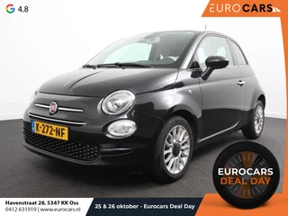 Fiat 500 1.2 Lounge | Navigatie | Lederen Interieur | Climate Control | Panoramadak | Parkeer sensoren