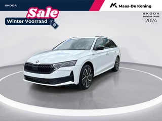 Skoda Octavia Combi 1.5 TSI MHEV Sportline Business | Infotainment navigatie pakket | Light & view | Panorama-schuif-/kanteldak | Trekhaak, wegklapbaar | Lichtmetalen velgen 18 | Incl. Inruilvoordeel |