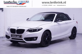 BMW 2-serie Cabrio 218d Sportline Navi Sportstoelen Clima Cruise Led koplampen