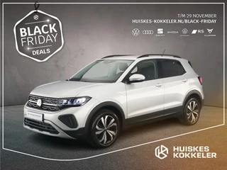 Hoofdafbeelding Volkswagen T-Cross Volkswagen T-Cross Life Edition 1.0 TSI 115pk DSG Automaat Adaptive cruise control, Achteruitrijcamera, Stoelverwarming, Parkeersensoren, App connect, LED koplampen, Airco