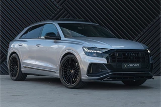 Hoofdafbeelding Audi Q8 Audi Q8 55 TFSI e quattro S-Line ACC Pano S-Stoelen Matrix Memory B&O 360 Softcl. Trekhaak