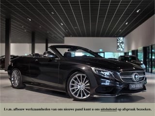 Hoofdafbeelding Mercedes-Benz S-Klasse Mercedes-Benz S-Klasse Cabrio 500 AMG Distronic|Keyless|20"|Airscarf|360|Stoelkoeling|Mem|Aircap|LED