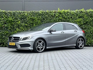 Mercedes A-klasse 180 Ambition Comfort, AMG-PAKKET, PANORAMADAK, LED, NL AUTO, NAP LOGISCH, LEDER/ALCANTARA, AIRCO, NAVIGATIE, CRUISE CONTROL, LICHTMETAAL 18"