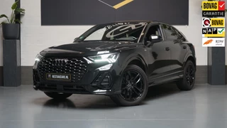 Audi Q3 Sportback 45 TFSI Quattro 3x S-Line Black Edition AUTOMAAT-360 CAMERA-ACC-BANG&OLUFSEN-KEYLESS-MATRIX-STANDKACHEL-TREKHAAK