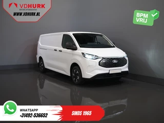 Ford E-Transit Custom Trend L2 65 kWh 330 km WLTP Garantie t/m 2030/ LED/ Snellader/ 2.3t Trekverm./ Stuurverw./ Stoelverw./ Carplay/ Climate/ Camera/ PDC/ Cruise