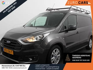 Ford Transit Connect 100pk Automaat L2 Trend | Navigatie | Camera | Imperiaal met ladder rol | Cruise control | Trekhaak | 3-Zits | Airco | DAB+ | Euro6
