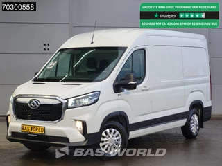 Maxus eDeliver 9 Elektrisch 280km WLTP 72kWh L2H2 204pk Airco Cruise LED Airco Camera Parkeersensoren v+a Airco Cruise control