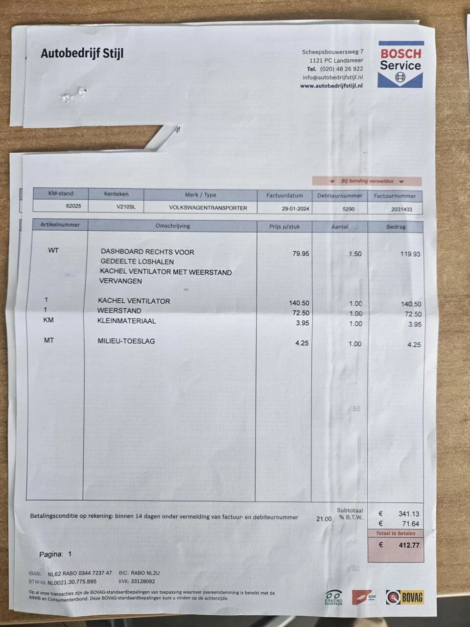 Hoofdafbeelding Volkswagen Transporter