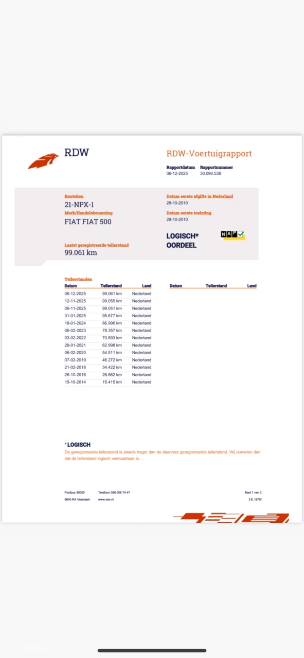 Hoofdafbeelding Fiat 500C