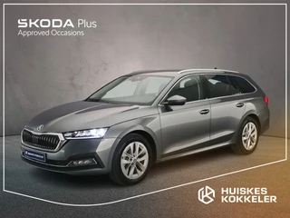 Hoofdafbeelding Škoda Octavia Skoda Octavia Combi Business Edition Plus 1.5 eTSI 150pk DSG Automaat Achteruitrijcamera, Cruise control, Elektrische achterklep, LED koplampen, App connect, Parkeersensoren