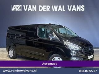 Ford Transit Custom 2.0 TDCI 131pk Automaat L2H1 Euro6 Airco | LED | Apple Carplay | Cruisecontrol Android Auto, Verwarmde voorruit, Parkeersensoren, Bijrijdersbank