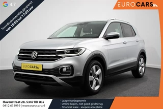 Volkswagen T-Cross 1.0 TSI 110pk DSG Style | Navigatie | Apple Carplay/Android Auto | Climate Control | Camera | Extra Getint Glas | Adaptive Cruise Control