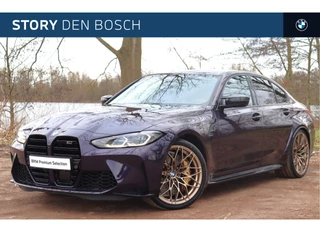 Hoofdafbeelding BMW M3 BMW M3 3-serie xDrive Competition Automaat / M Drive Professional / Laserlight / M Sportstoelen / M Carbon-keramische remmen / Stoelventilatie / M Adaptief onderstel