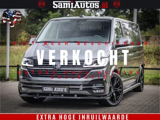 Volkswagen Transporter 2.0 TDI 20 INCH WIELEN | FULL LED | ZEER MOOI | LANG | CAMERA | NAVI | BREMBO COVER | SIDESTEP | TREKHAAK | DUBBELE DEUR (A) | TOP STAAT |  | L2H1 |