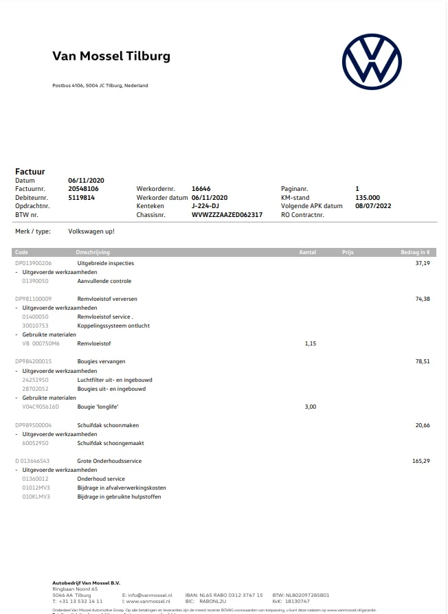 Hoofdafbeelding Volkswagen up!