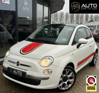 Fiat 500 0.9 TwinAir Lounge 86PK | LUXE | PANO | Airco | Cruise Control | Scherm | Velgen |