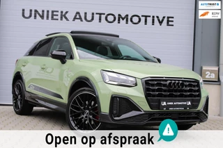 Audi Q2 35 TFSI EDITION ONE | S-TRONIC | S-LINE | PANO | APFELGRUN | 19" | VIRTUAL | BLACK OPTIK | ZÉÉR MOOI!