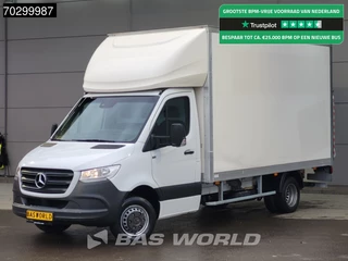 Mercedes Sprinter 514 CDI Laadklep Zijdeur Dubbellucht Bakwagen Airco Cruise MBUX CarPlay D'Hollandia Euro6 Meubelbak Koffer Airco Cruise control