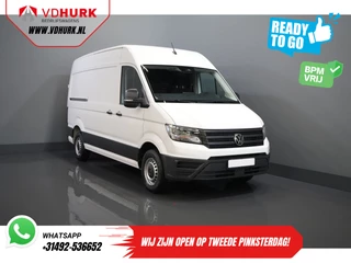 Volkswagen Crafter 35 2.0 TDI 140 pk DSG Aut. L3H3 BPM VRIJ! Betimmering/ LED/ Virtual Cockpit/ Camera/ Cruise/ Carplay/ Gev.Stoel