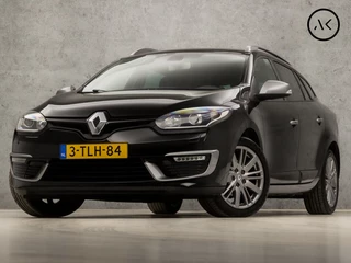 Renault Mégane Estate 1.2 TCe GT-Line 132Pk (NAVIGATIE, CLIMATE, BLUETOOTH, LEDER, ELEK PAKKET, GETINT GLAS, ARMSTEUN, SPORTSTOELEN, LM VELGEN, PARKEERSENSOREN, TREKHAAK, NIEUWE APK, NIEUWSTAAT)