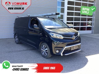 Toyota ProAce Worker 1.5 2x Schuifdeur/ Adapt.Cruise/ Head-up/ Standkachel/ Inrichting/ Stoelverw./ Carplay/ Camera/ Keyless/ Climate/ Trekhaak
