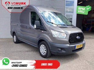 Hoofdafbeelding Ford Transit Ford Transit 350 2.0 TDCI 170 pk Aut. L2 EXPORT ONLY Carplay/ Camera/ Navi/ Cruise/ PDC/ Trekhaak