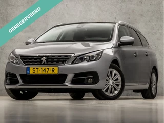 Peugeot 308 SW 1.2 PureTech Premium Sport Automaat (PANORAMADAK, APPLE CARPLAY, GROOT NAVI, STOELVERWARMING, LEDEREN SPORTSTOELEN, CAMERA, GETINT GLAS, CRUISE, NIEUWSTAAT)