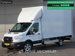 Ford Transit 130pk Laadklep Zijdeur Bakwagen Airco Cruise Camera APK 03-2026 D'Hollandia Euro6 Meubelbak Koffer 21m3 Airco Cruise control
