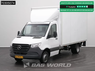 Mercedes Sprinter 515 CDI Dubbellucht Laadklep Zijdeur Bakwagen Airco D'Hollandia Euro6 Meubelbak Koffer Airco