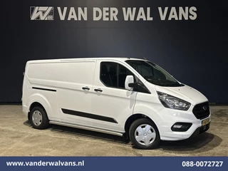 Ford Transit Custom 2.0 TDCI 131pk L2H1 Euro6 Airco | Camera | Apple Carplay | LED | 2700kg Trekhaak Android Auto, Cruisecontrol, Stoelverwarming, Verwarmde voorruit, Parkeersensoren, Sidebars, Bijrijdersbank