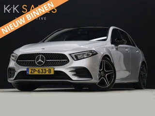 Mercedes-Benz A-Klasse 180 AMG Sport Night Upgrade [SCHUIFKANTELDAK, CARPLAY, UITKLAPBARE TREKHAAK, CAMERA, WIDESCREEN, STOELVERWARMING, NAVIGATIE, NIEUWSTAAT]