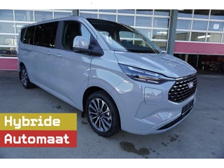 Ford Transit Custom 340L 2.5 PHEV 233PK L2H1 Titanium X 8 Persoons PHEV Automaat nr. V 067 | Hybride | Airco | Adap. Cruise | Navi | Pano | 360 Cam | Elek.Schuifdeur L+R| Incl BPM