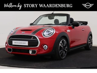 MINI Cooper S Cabrio Chili Automaat / Achteruitrijcamera / Adaptief onderstel / Comfort Access / Adaptieve LED / Head-Up / Harman-Kardon / Stoelverwarming