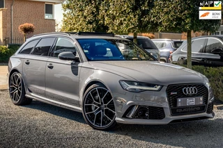 Hoofdafbeelding Audi RS6 Audi RS6 Avant 4.0 TFSI Quattro Performance Pro Line + 605 PK Keramisch ACC Pano Carbon 21''