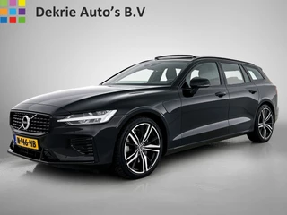 Hoofdafbeelding Volvo V60 Volvo V60 T8 Hybride SOH 94% AWD R-Design / Panoramadak / Leder / Navigatie / Adap. Cruise / Pdc.V+A / Stuur- Stoelverwarming / Apk 01-2028